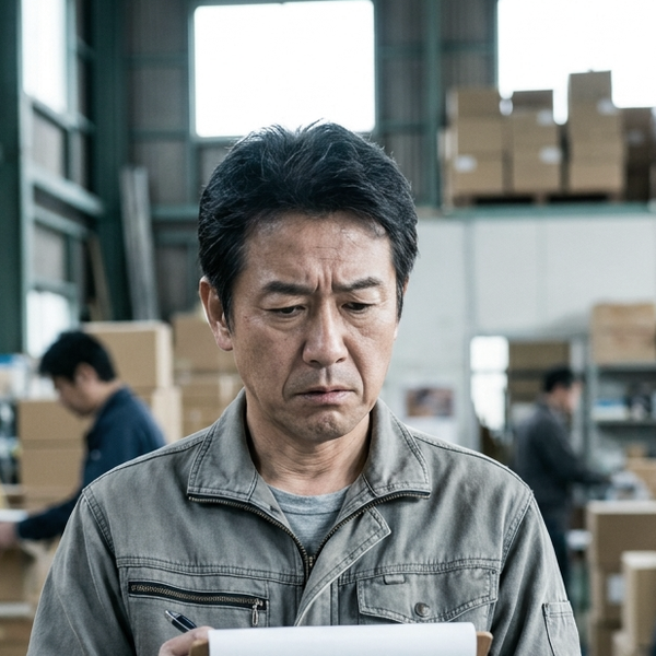 悩む運送会社の経営者