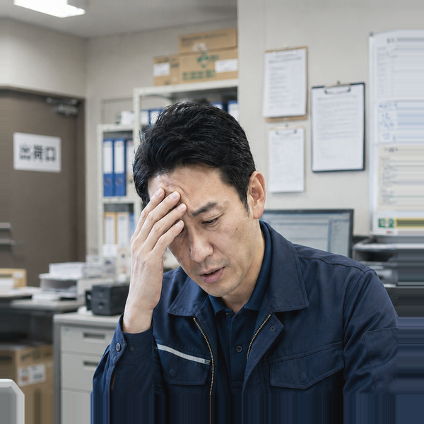 頭を抱える採用担当者